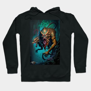 Demogorgon D&D Monster Graffiti Hoodie